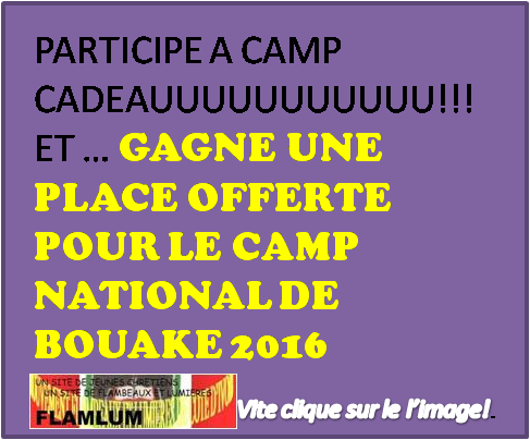 Camp cadeau